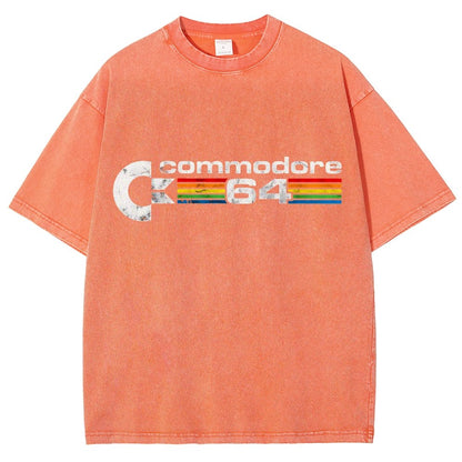 Commodore 64 Retro Vintage Distressed T-shirt