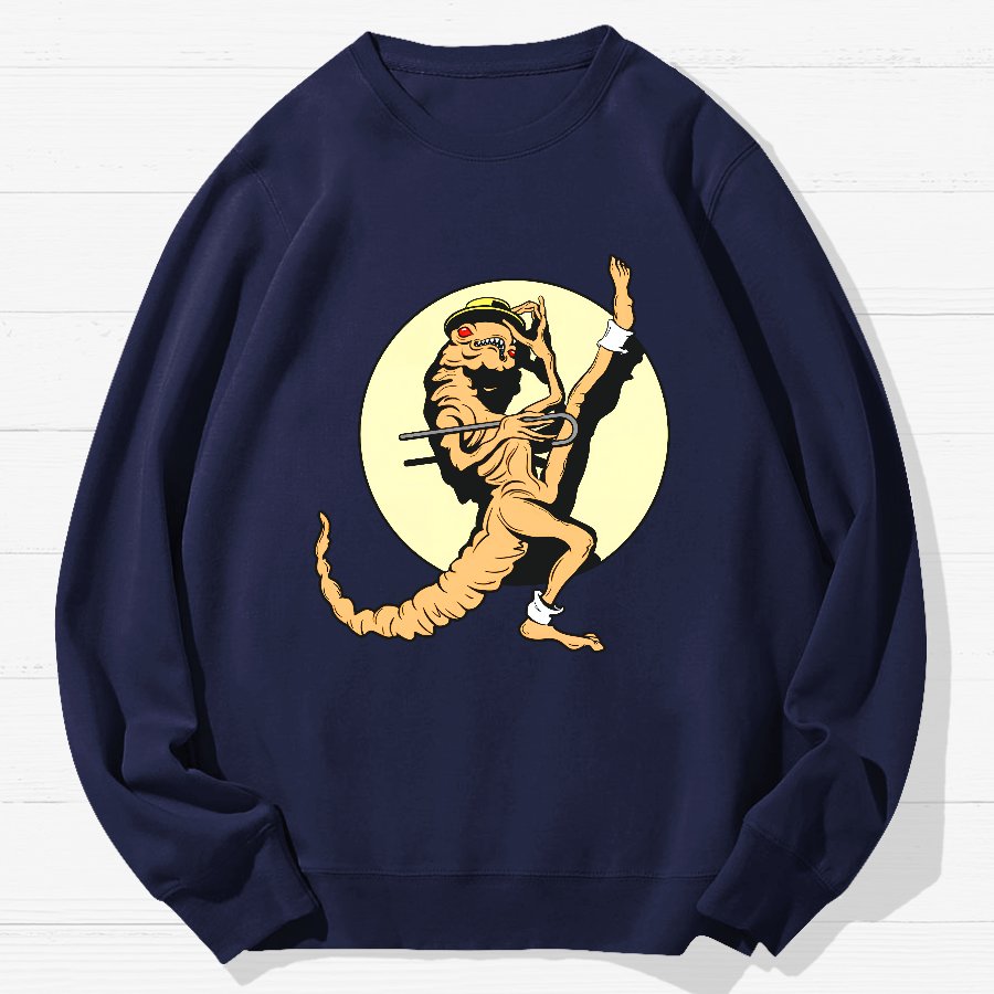 Space-themed Funny Magnet Geek Cotton Sweatshirt