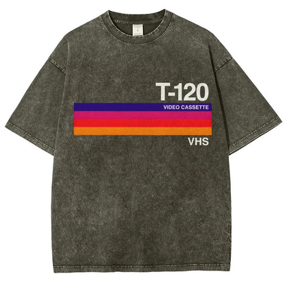 Dusk Video Cassette VHS Vintage Distressed T-shirt