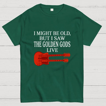 I Might Be Old, But I Saw The Golden Gods Live Geek T-Shirt