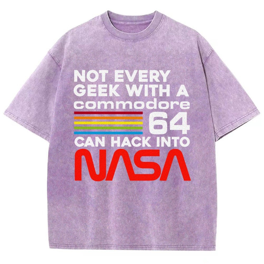 Geek Hack Vintage Distressed T-shirt