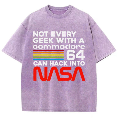 Geek Hack Vintage Distressed T-shirt