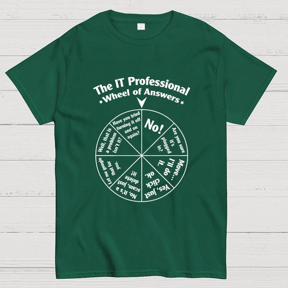 Funny Tech Support IT Support Department Geek T-Shirt