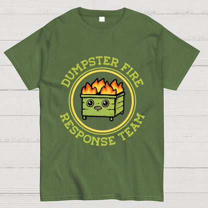 Dumpster Fire Response Team Geek T-Shirt