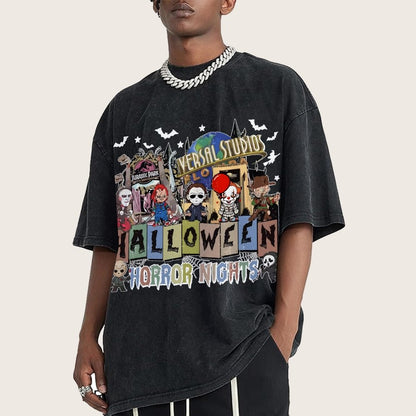 Halloween Horror Nights Vintage Distressed T-shirt