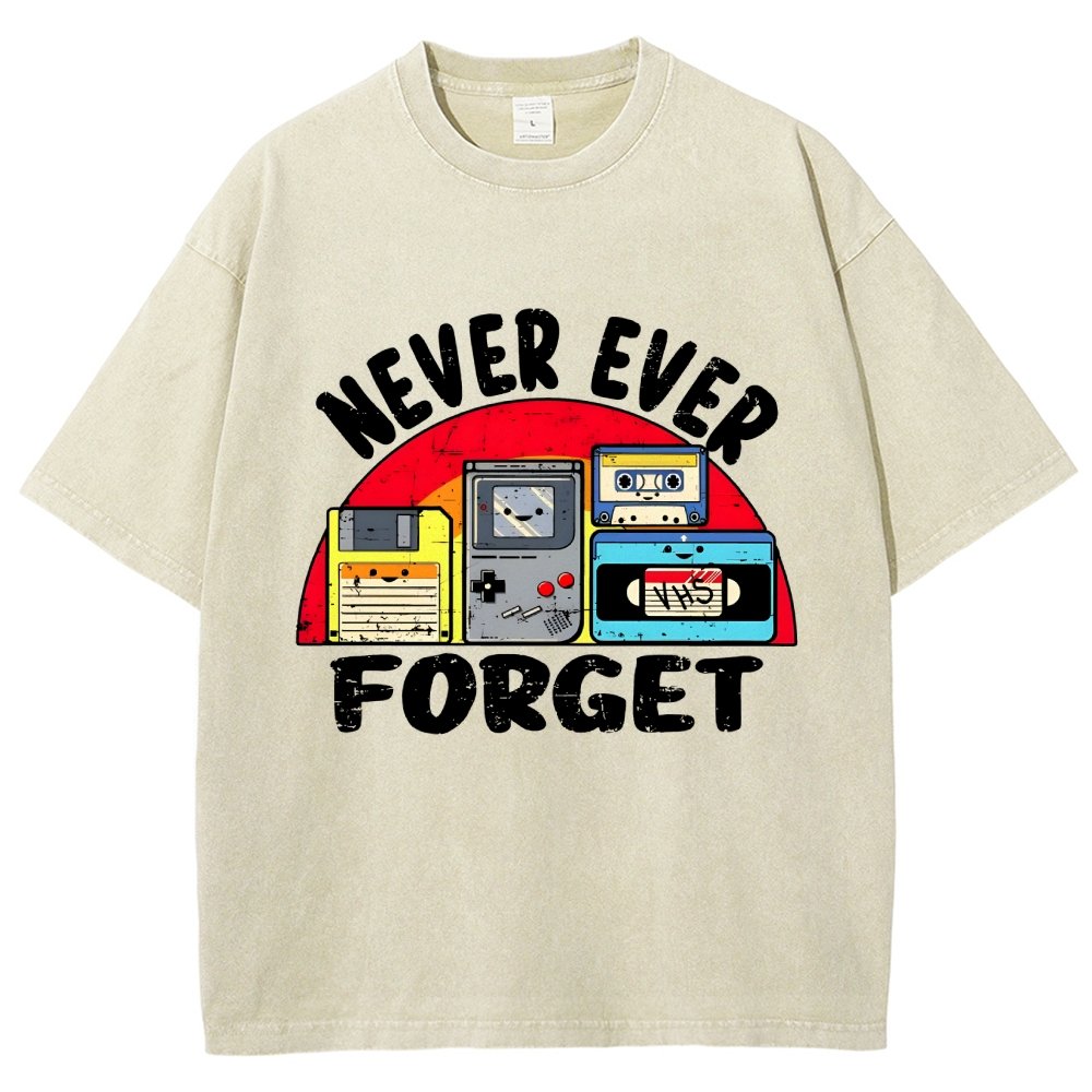 Never Forget Vintage Distressed T-shirt