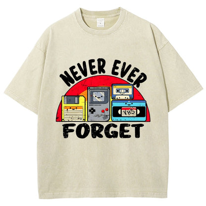 Never Forget Vintage Distressed T-shirt