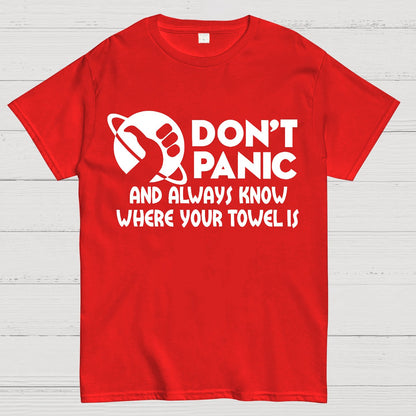 Don't Panic Geek T-Shirt