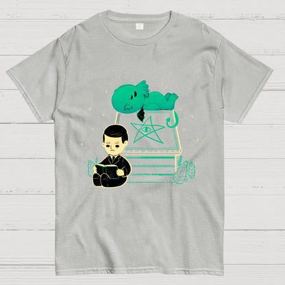Cute Cthulhu And Lovecraft Geek T-Shirt