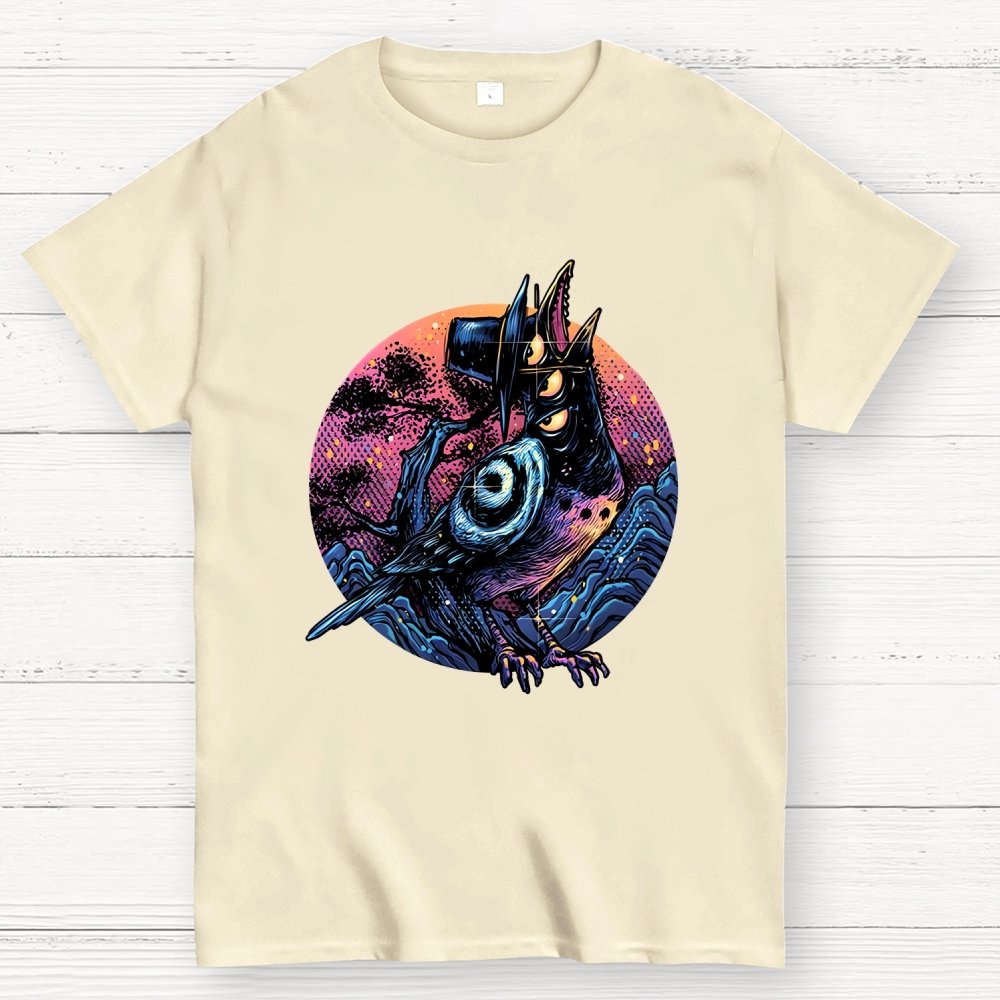Crow from the underworld Unisex Geek T-Shirt