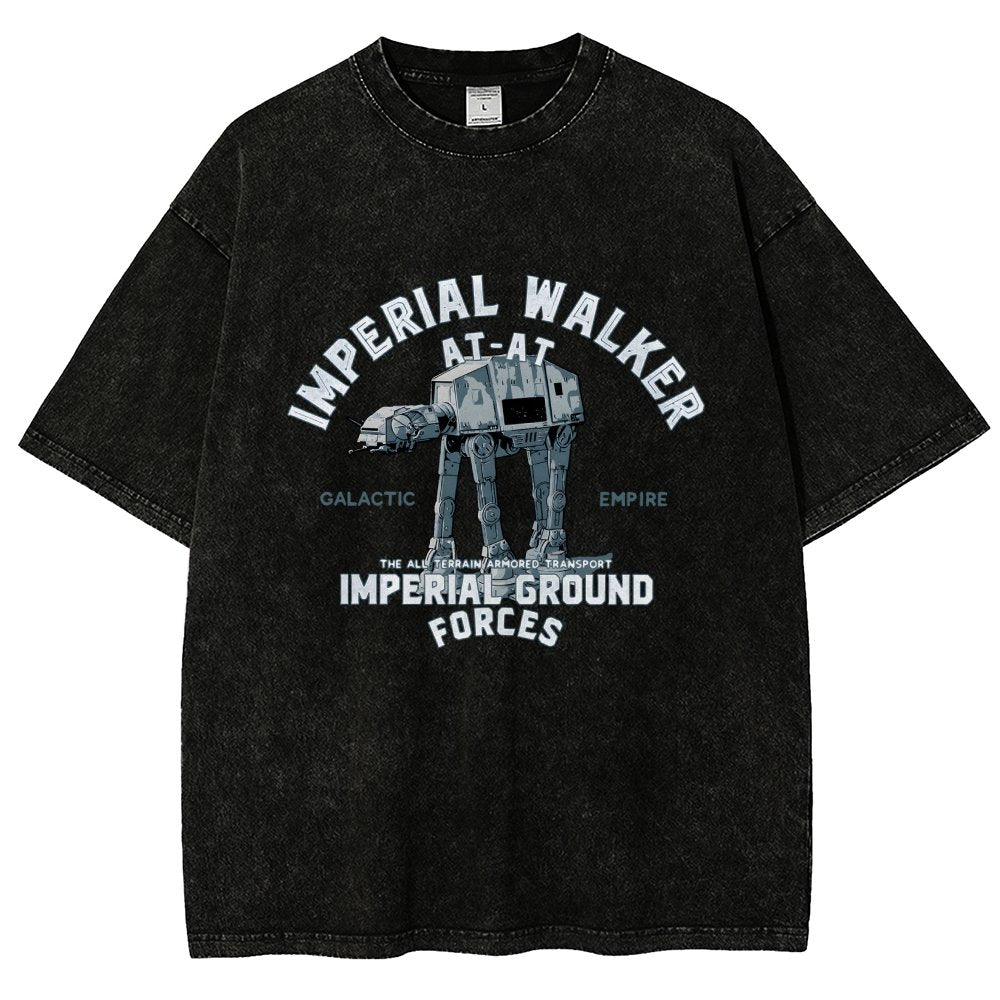 Ground Forces Vintage Distressed T-shirt
