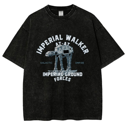 Ground Forces Vintage Distressed T-shirt
