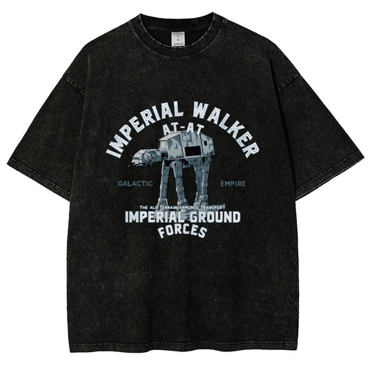 Ground Forces Vintage Distressed T-shirt