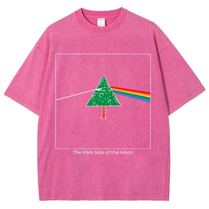 The Park Side of the Moon Vintage Distressed T-shirt