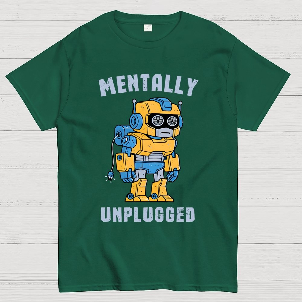 Mentally Unplugged Geek T-Shirt
