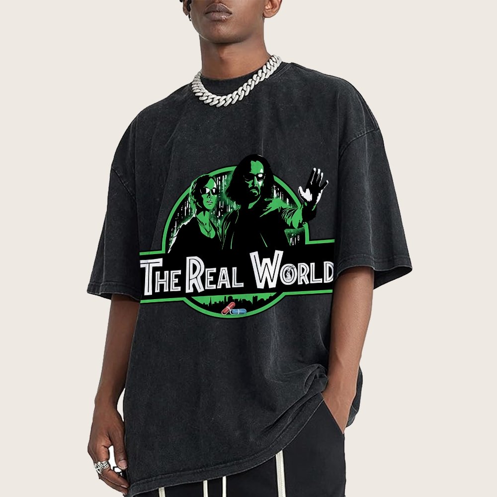 The Real World Vintage Distressed T-shirt