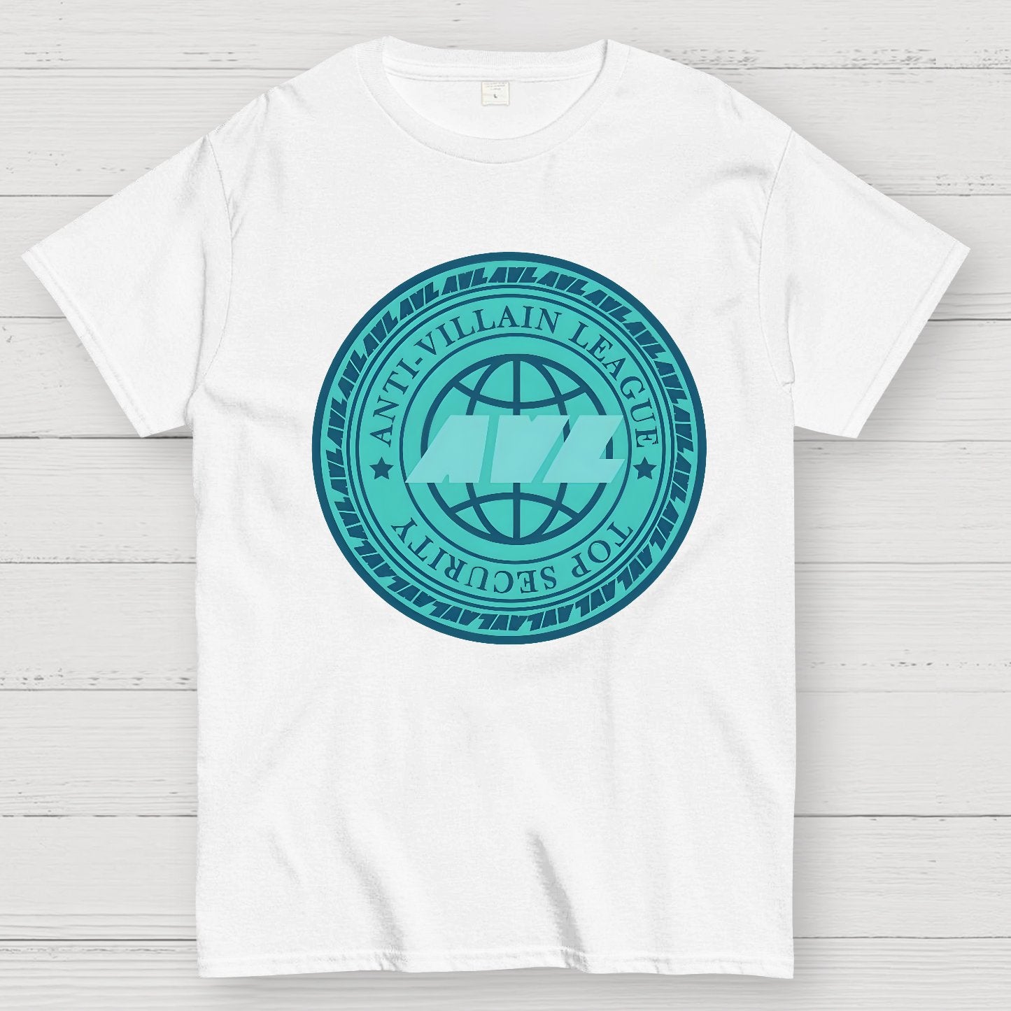 Anti-Villain League Geek T-Shirt