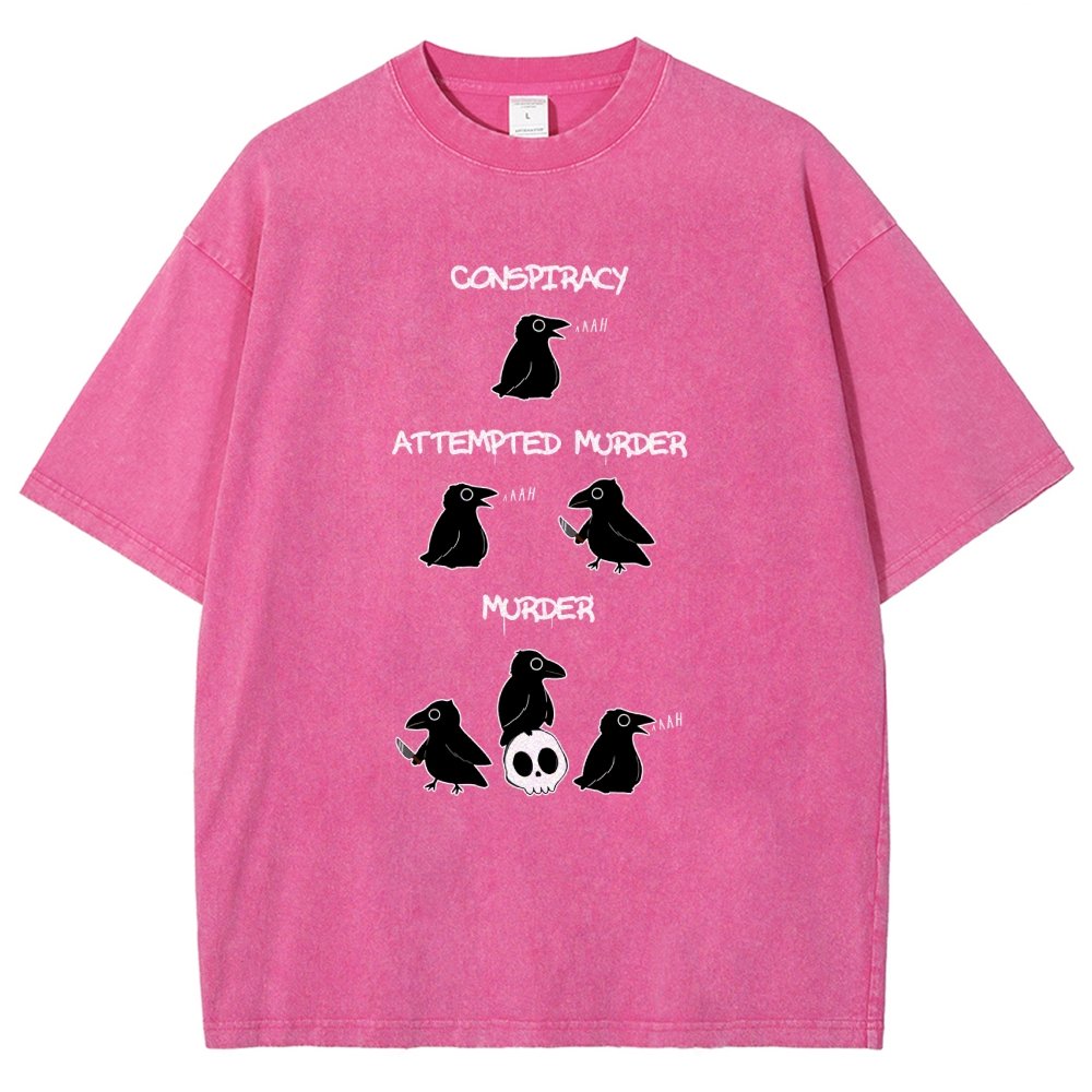 From Conspiracy To Murder Vintage Distressed T-shirt