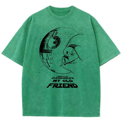 Hello Darkness My Old Friend Vintage Distressed T-shirt