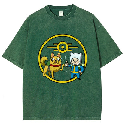 Wasteland Time Vintage Distressed T-shirt