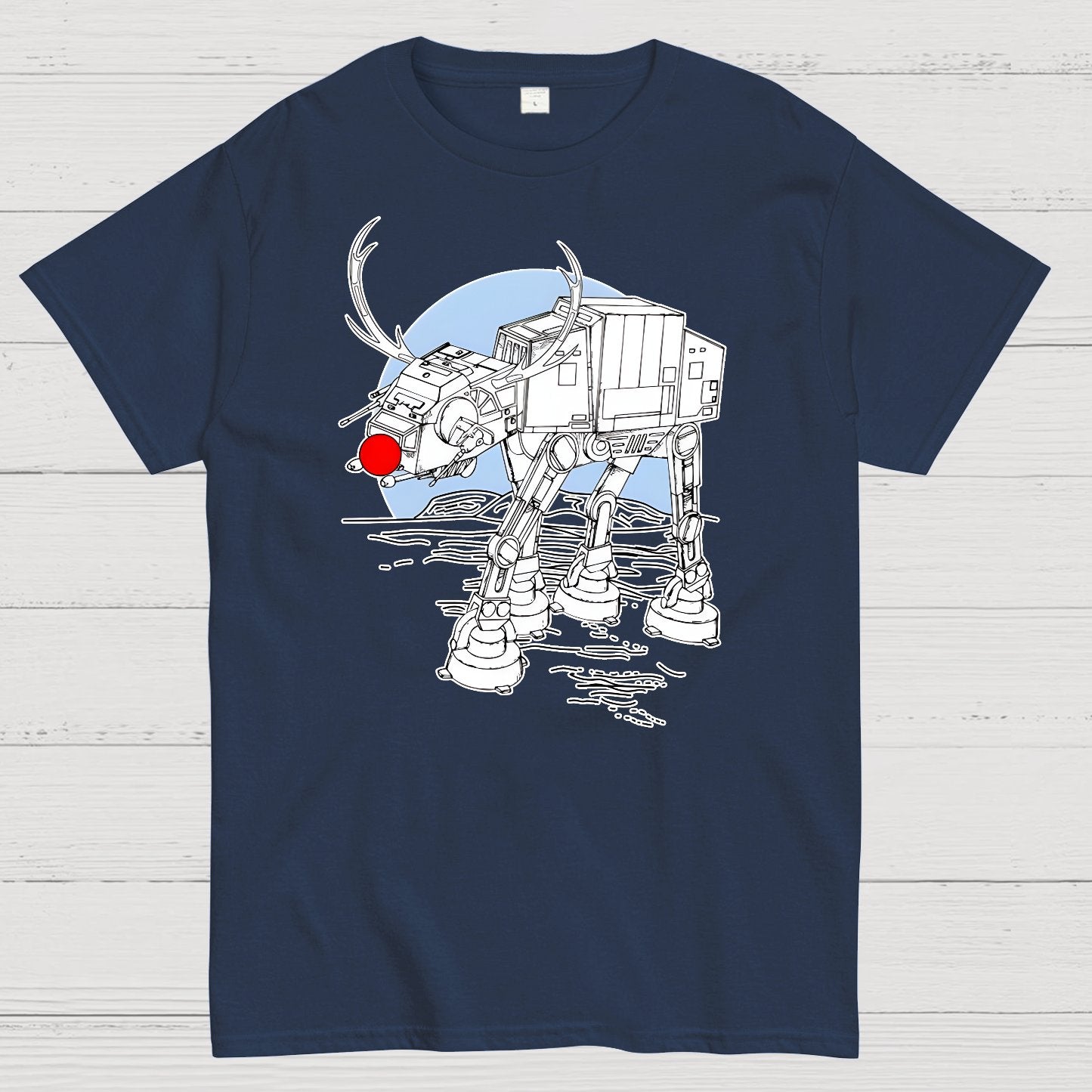 Christmas Robot Geek T-Shirt