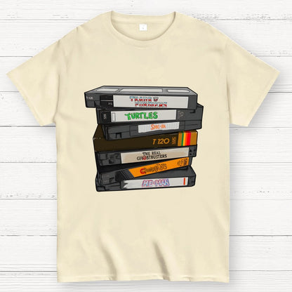 Nostalgic VHS - Action Edition Geek T-Shirt