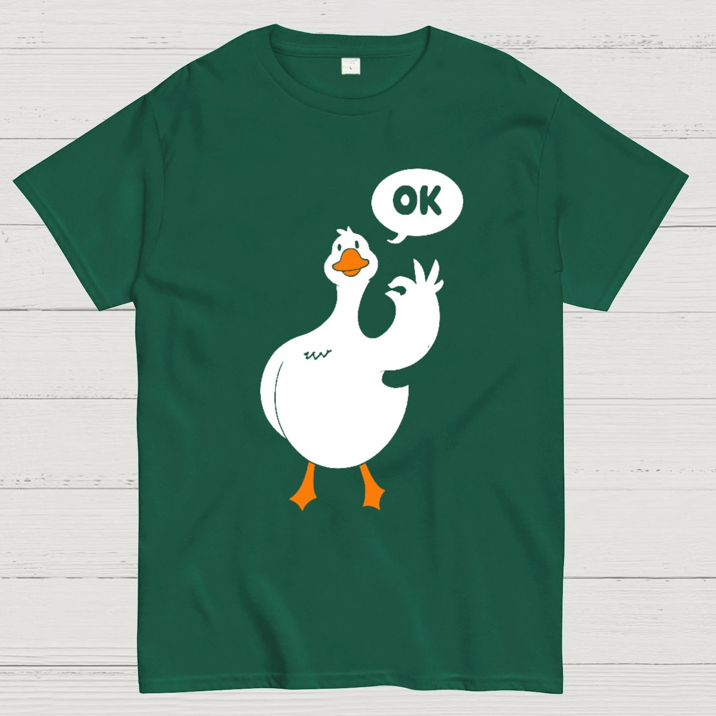 Duck ok Funny Geeky T-Shirt