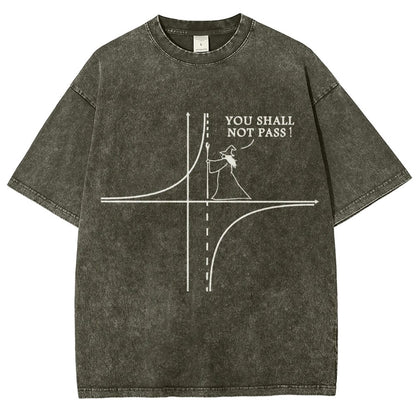 You Shall Not Pass Vintage Distressed T-shirt
