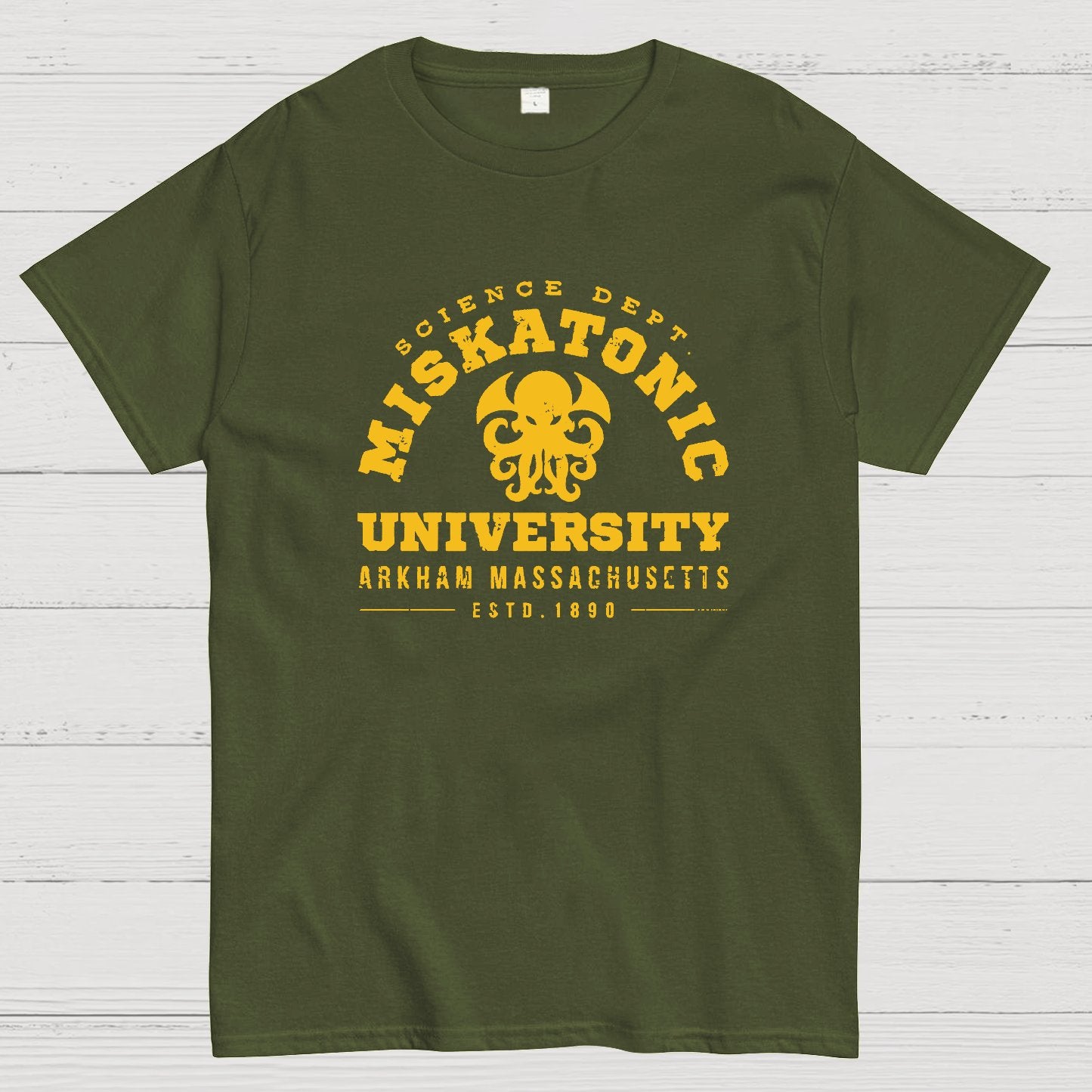 Mystic University Science Geeky T-Shirt