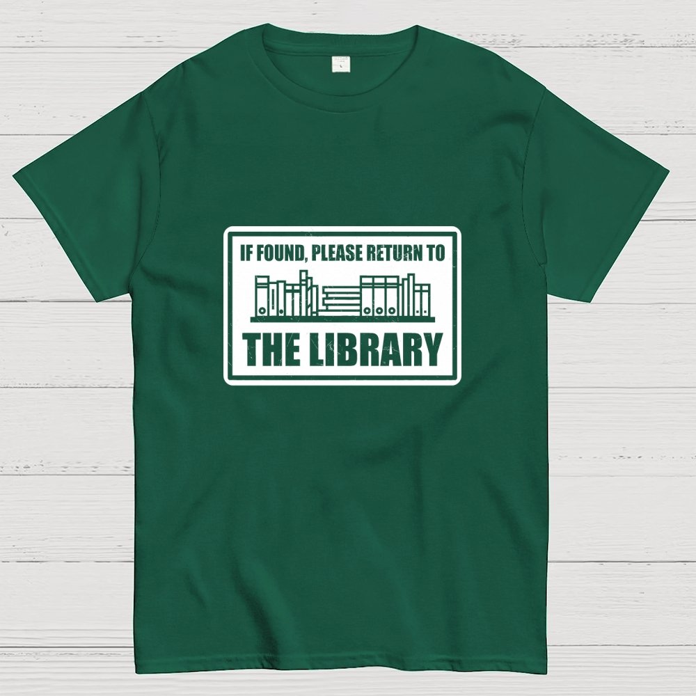 Return To The Library Geek T-Shirt