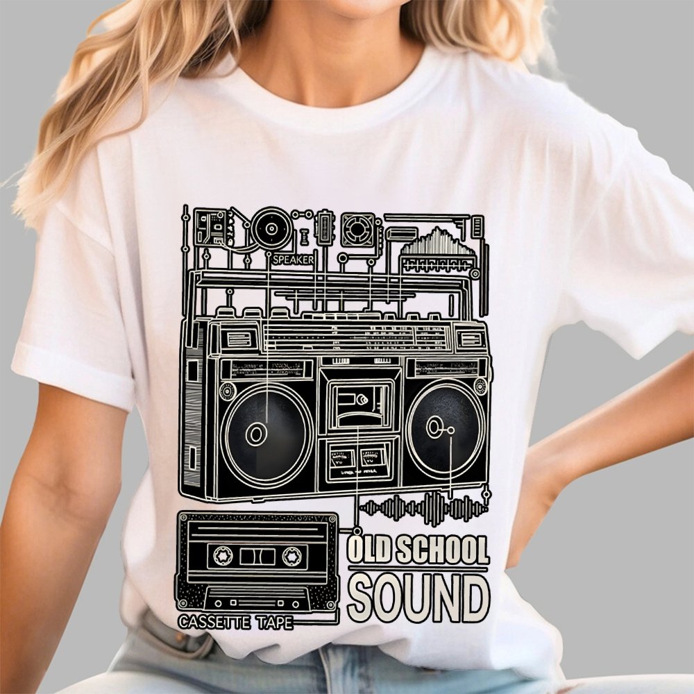 Old School Sound Geek T-Shirt