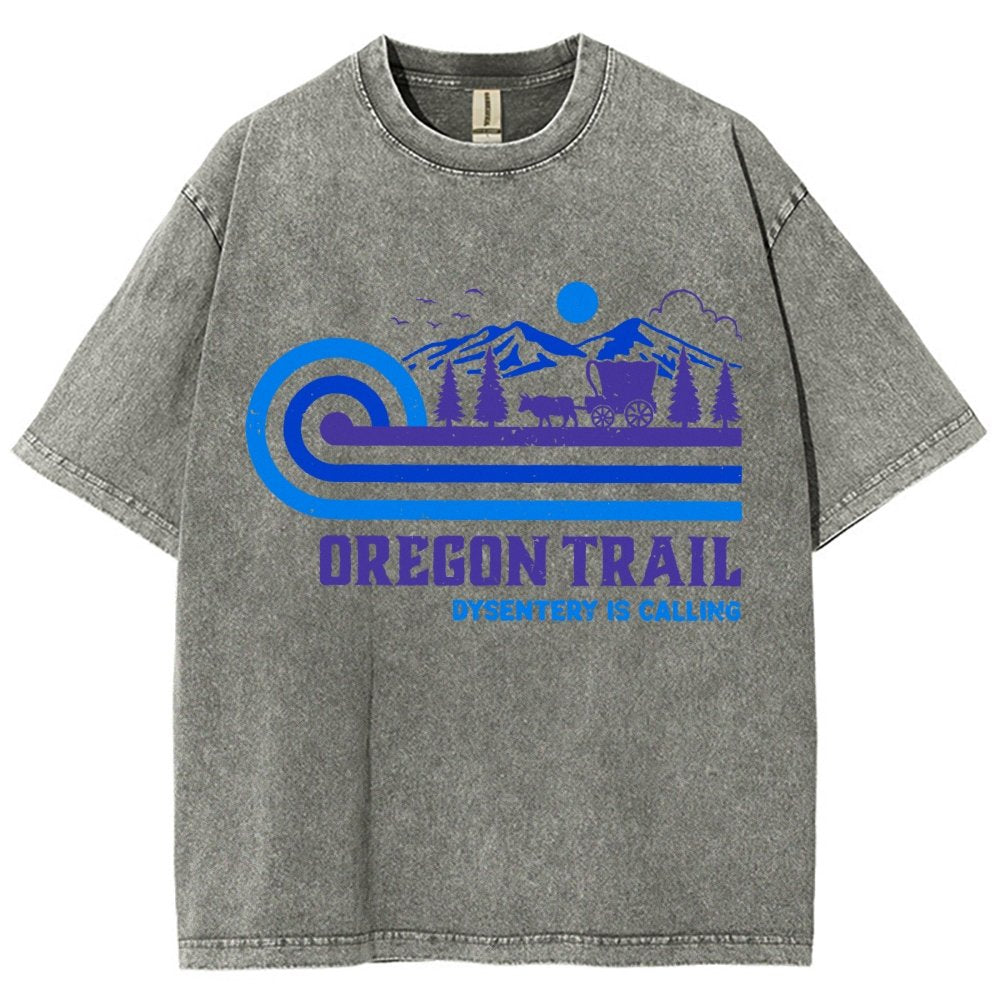 Vintage Oregon Trail Vintage Distressed T-shirt
