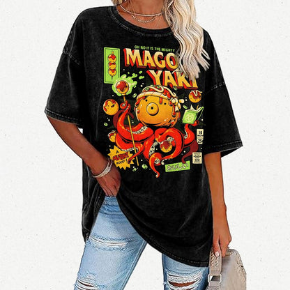 Magoyaki Vintage Distressed T-shirt