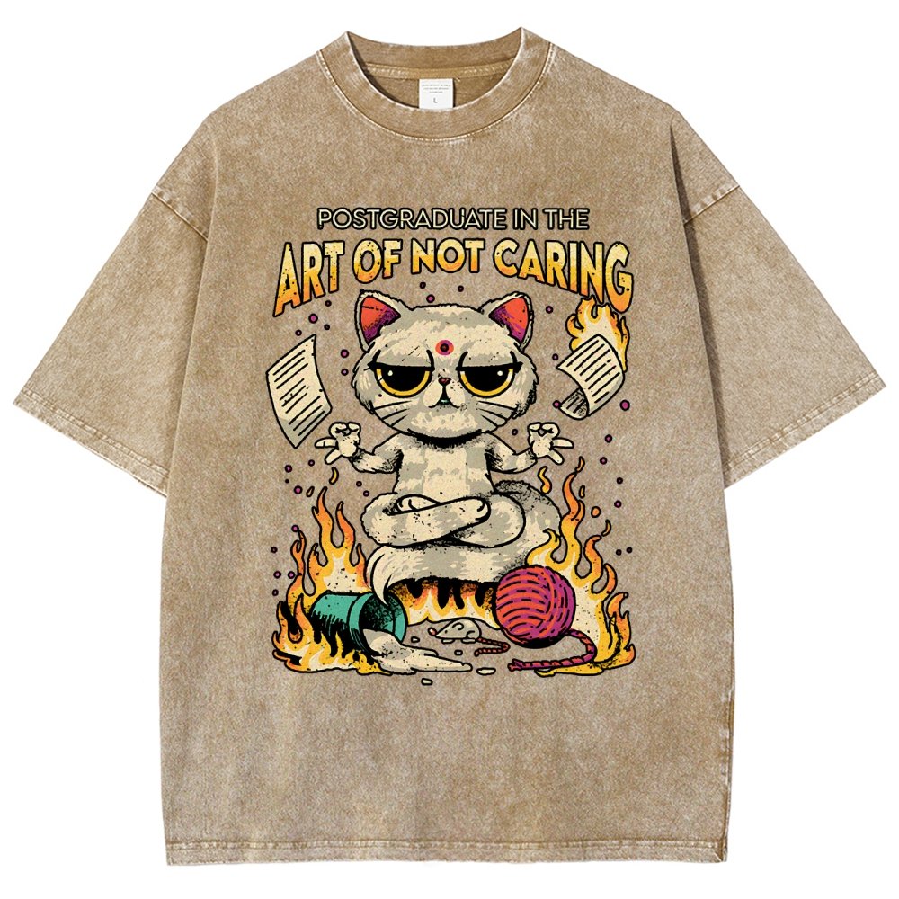 Art of Letting Go Vintage Distressed T-shirt
