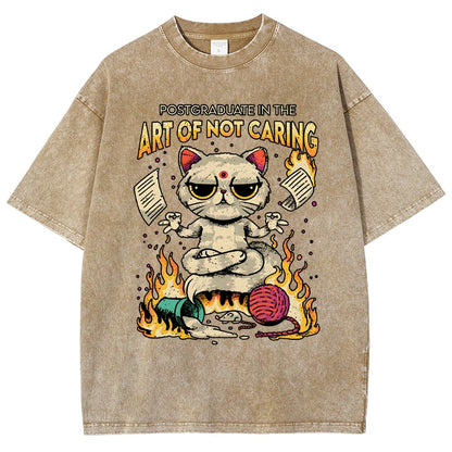 Art of Letting Go Vintage Distressed T-shirt