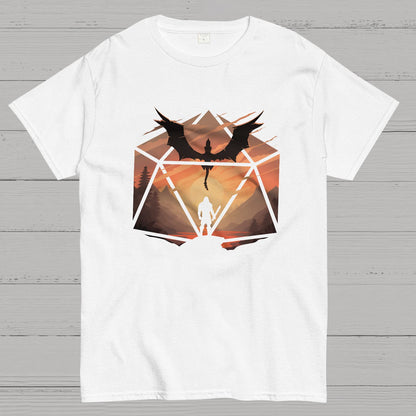 Staredown d20 Geeky T-Shirt