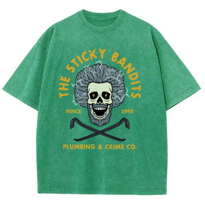 The Sticky Bandits Vintage Distressed T-shirt