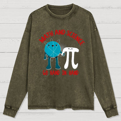 Math & Science - Friends Forever Washed Long Sleeve Tee