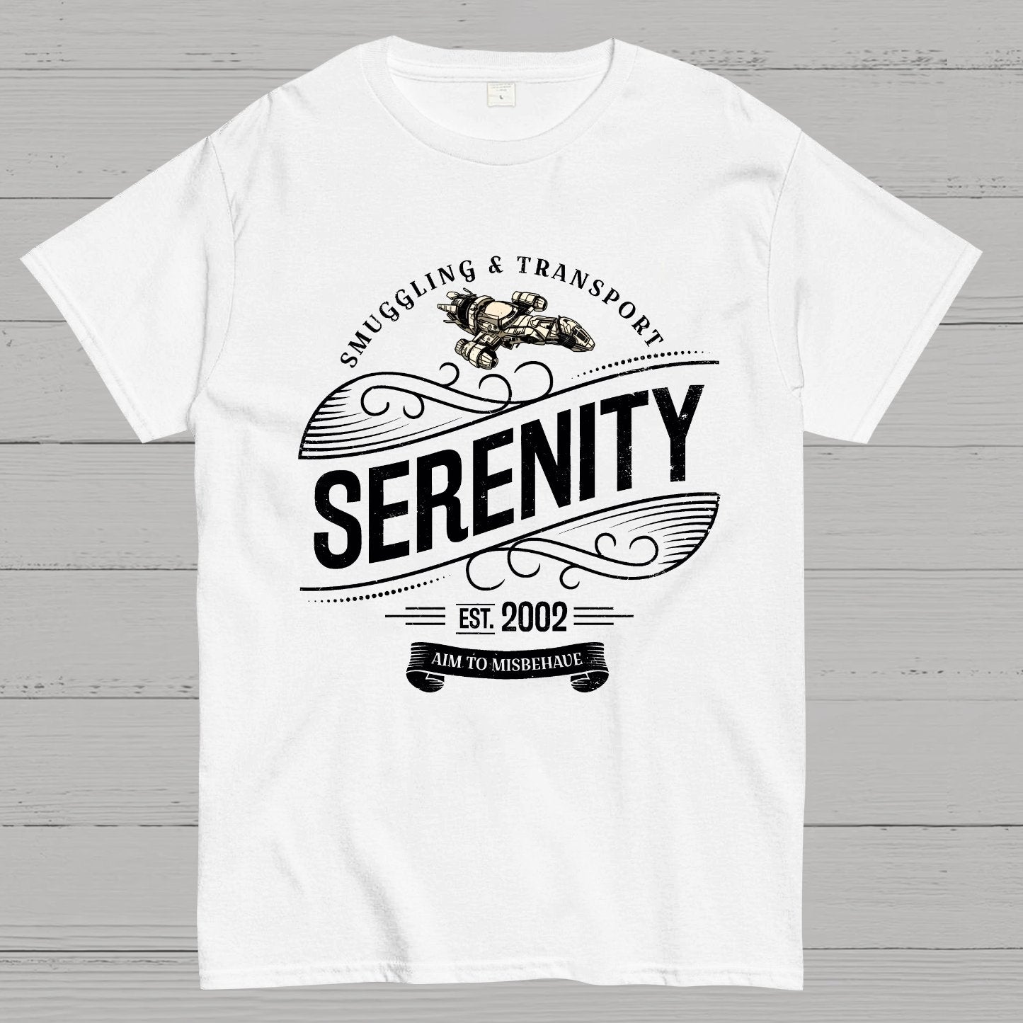 Serenity - Inspired Smuggling and Transport Nerdy T-Shirt
