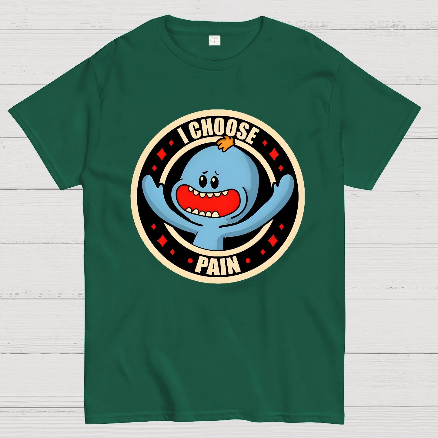 I Choose Pain Geek T-Shirt