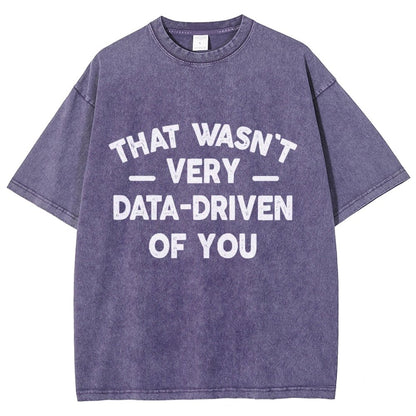 That Wasn't Very Logic-Based of You Vintage Distressed T-shirt