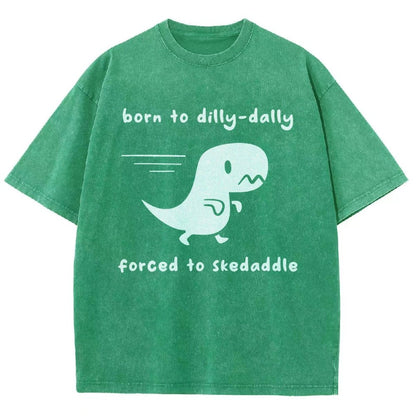 Forced To Skedaddle Vintage Distressed T-shirt
