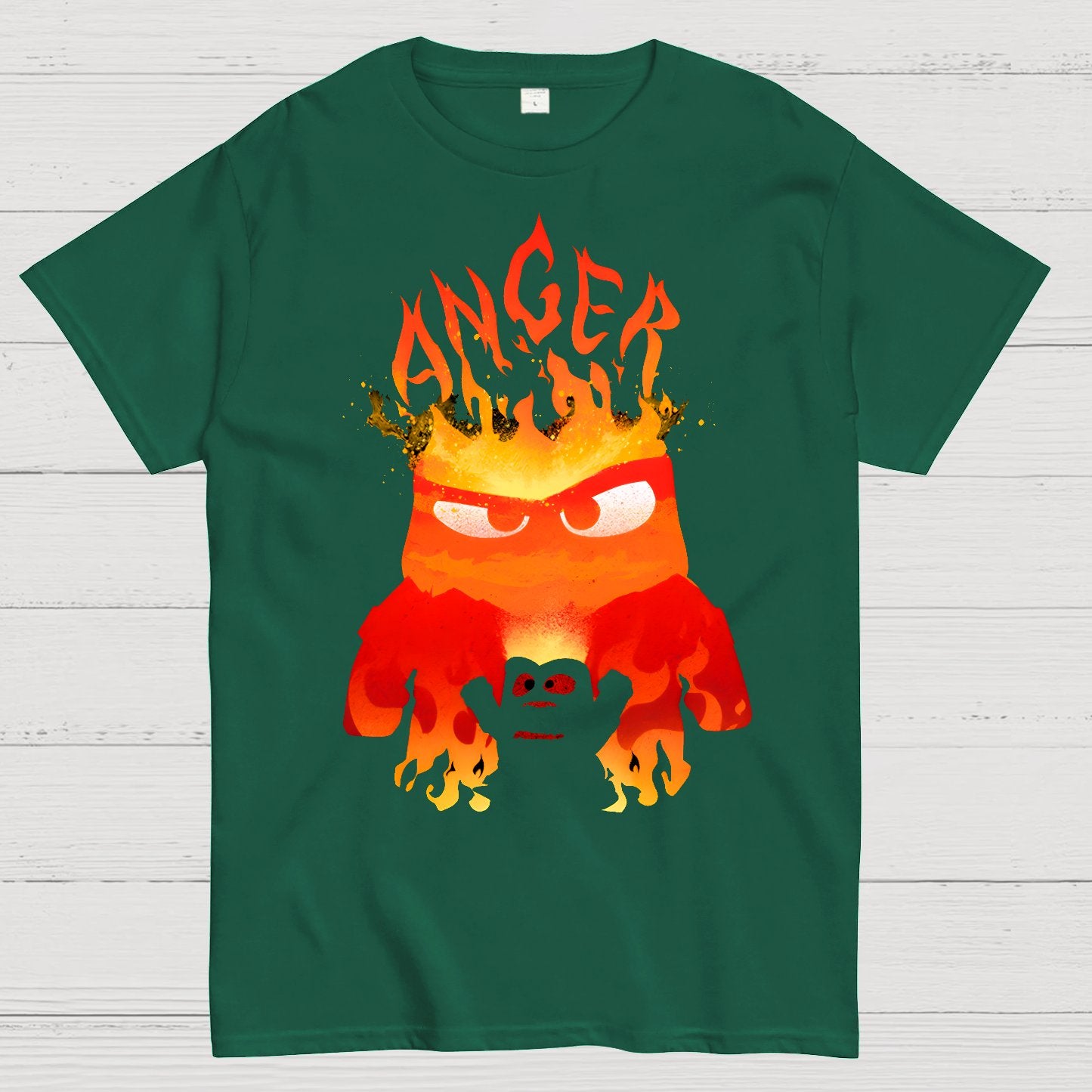 Anger Fire Geek T-Shirt