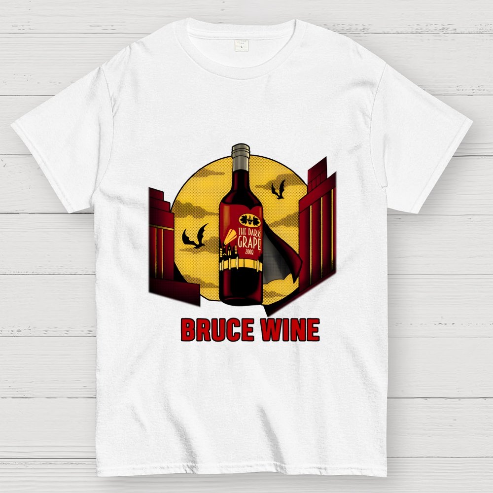 Bruce Wine Geek T-Shirt