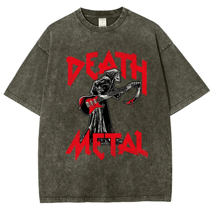 Death Metal Vintage Distressed T-shirt