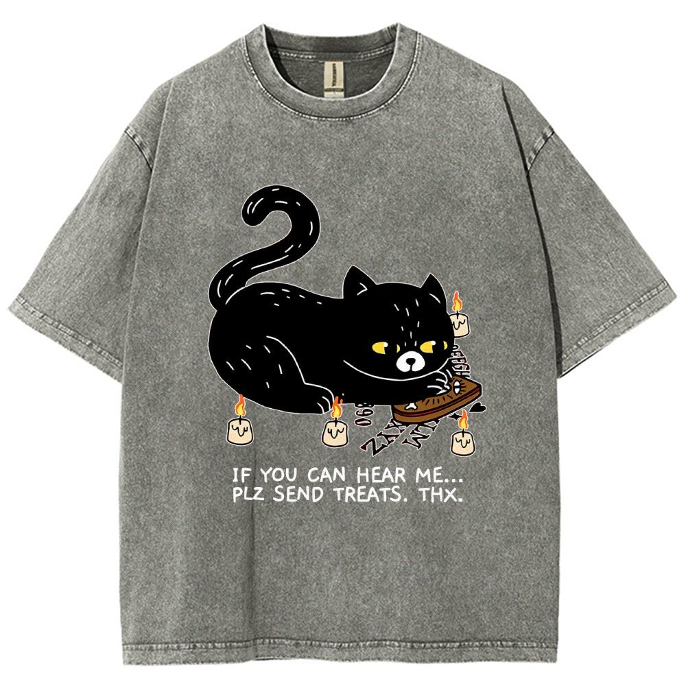 Send Treats Thx Vintage Distressed T-shirt