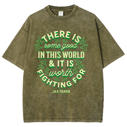 There is Some Good in This World Vintage Distressed T-shirt