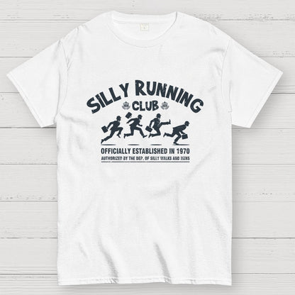 Funny Silly Running Club Geek T-Shirt