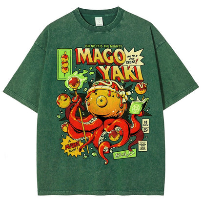 Magoyaki Vintage Distressed T-shirt