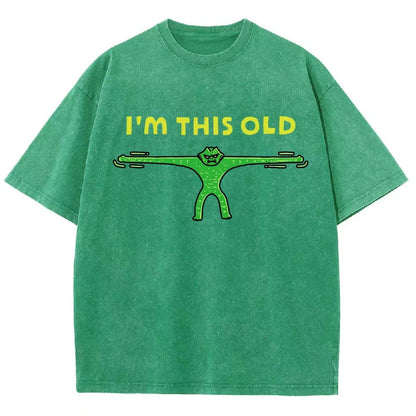 Old As Stretch Vintage Distressed T-shirt